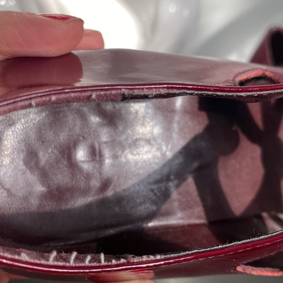 ALDO Berry Red Two-Strap Mary Janes - Picture 7 of 9